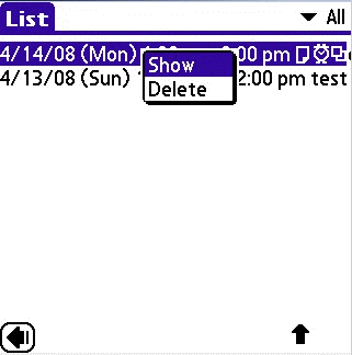 CalClean List Popup.gif